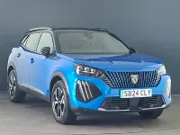 Used Peugeot e-2008 GTi 100 kW (136 HP) 2024 Blue SUV
