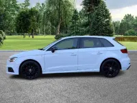Used Audi A3 Sportback Black Edition 116 HP (85 kW) 2018 White Hatchback