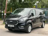 Used Ford Transit Custom Limited 170 HP (125 kW) 2018 Black Van