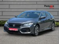 Used Honda Civic SE 127 HP (93 kW) 2018 Grey Hatchback
