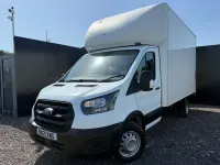 Used Ford Transit S 130 HP (95 kW) 2021 White Cabriolet