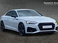 Used Audi A5 Black Edition 147 HP (108 kW) 2023 White Coupe