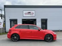 Used Audi A3 S-Line 2014 Red Hatchback