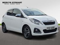 Begagnad Peugeot 108 Collection 2021 Vit Halvkombi