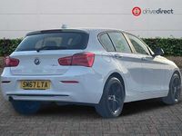 Used BMW 118 Sport Line 150 HP (110 kW) 2017 White Hatchback