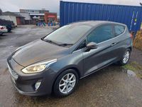 Used Ford Fiesta Zetec 100 HP (73 kW) 2018 Grey Hatchback