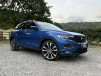 Used VW T-Roc R-line 150 HP (110 kW) 2019 Blue SUV