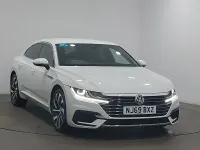 Used VW Arteon R-line 190 HP (139 kW) 2019 White Hatchback