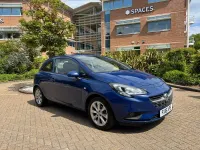 Used Vauxhall Corsa 75 HP (55 kW) 2018 Blue Hatchback