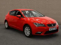 Used Seat Leon SE 110 HP (80 kW) 2015 Red Hatchback