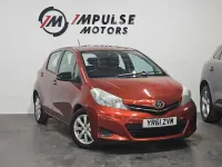 Used Toyota Yaris 2011 Red Hatchback