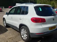 Used VW Tiguan Match 138 HP (101 kW) 2014 White SUV