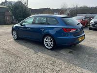 Used Seat Leon FR 184 HP (135 kW) 2015 Blue Estate