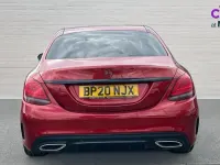 Used Mercedes C300 AMG line 245 HP (180 kW) 2020 Red