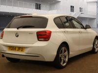 Used BMW 116 Sport Line 2014 White Hatchback