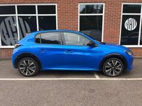 Used Peugeot 208 GT-line 100 HP (73 kW) 2021 Blue Hatchback