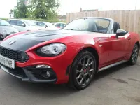 Used Abarth 124 Spider 170 HP (125 kW) 2018 Red Cabriolet