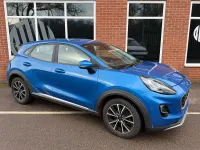Used Ford Puma Titanium 125 HP (91 kW) 2022 Blue SUV