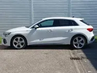 Used Audi A3 S-Line 110 HP (80 kW) 2023 White Sedan