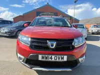 Used Dacia Sandero Ambiance 90 HP (66 kW) 2014 Red Hatchback