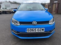 Begagnad VW Polo SE 60 HK (44 kW) 2015 Blå Halvkombi