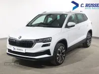 Gebraucht Skoda Karoq SE L 150 PS (110 kW) 2023 Weiß SUV
