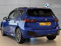 Used BMW 218 Active Tourer M Sport 150 HP (110 kW) 2023 Blue MPV
