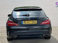 Used Mercedes CLA220 AMG line 177 HP (130 kW) 2018 Black Coupe