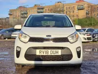 Used Kia Picanto 83 HP (61 kW) 2018 White Hatchback
