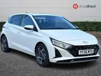 New Hyundai i20 Ultimate 100 HP (73 kW) 2026 White Hatchback