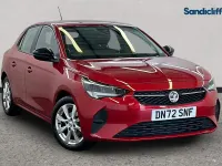 Used Vauxhall Corsa Design Edition 75 HP (55 kW) 2022 Red Hatchback