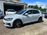 Used VW Golf VII GTD 184 HP (135 kW) 2017 Silver Hatchback