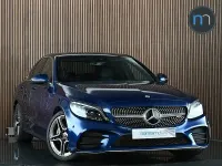 Used Mercedes C300 AMG line 2020 Blue Sedan