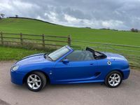 Used MG TF 119 HP (87 kW) 2002 Blue Cabriolet
