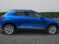 Used VW T-Roc Design 150 HP (110 kW) 2020 Blue SUV