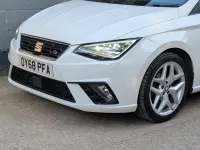 Used Seat Ibiza FR 115 HP (84 kW) 2018 White Hatchback