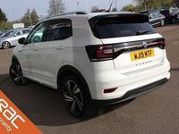 Used VW T-Cross R-line 115 HP (84 kW) 2019 White SUV