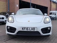 Used Porsche Cayman 275 HP (202 kW) 2015 White Coupe
