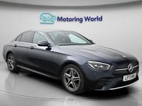 Used Mercedes E300 AMG line 320 HP (235 kW) 2022 Blue Sedan