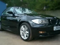Used BMW 120 Coupé Basis 2009 Black Coupe