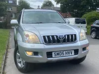 Used Toyota Land Cruiser 164 HP (120 kW) 2005 Silver SUV