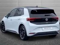 New VW ID.3 Pure 125 kW (170 HP) 2026 White Hatchback