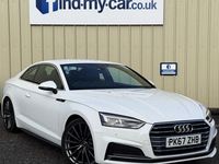 Used Audi A5 S-Line 190 HP (139 kW) 2017 White Coupe
