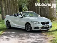 Used BMW 220 M Sport 190 HP (139 kW) 2017 White Cabriolet