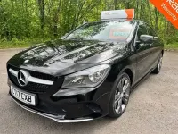 Usado Mercedes CLA220 177 CV (130 kW) 2017 Negro Berlina
