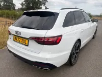 Used Audi A4 Black Edition 204 HP (150 kW) 2022 White Estate