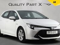 Used Toyota Corolla 122 HP (89 kW) 2021 White Hatchback