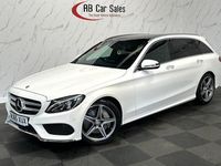 Used Mercedes C250 AMG Line Premium Plus 2015 White Estate