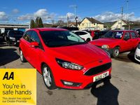 Used Ford Focus Zetec 115 HP (84 kW) 2015 Red Hatchback