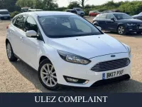 Używany Ford Focus Titanium 125 KM (91 kW) 2017 Biały Hatchback